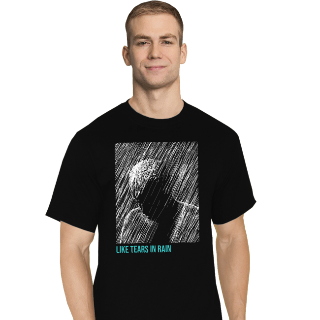 Daily_Deal_Shirts T-Shirts, Tall / Large / Black Like Tears In Rain