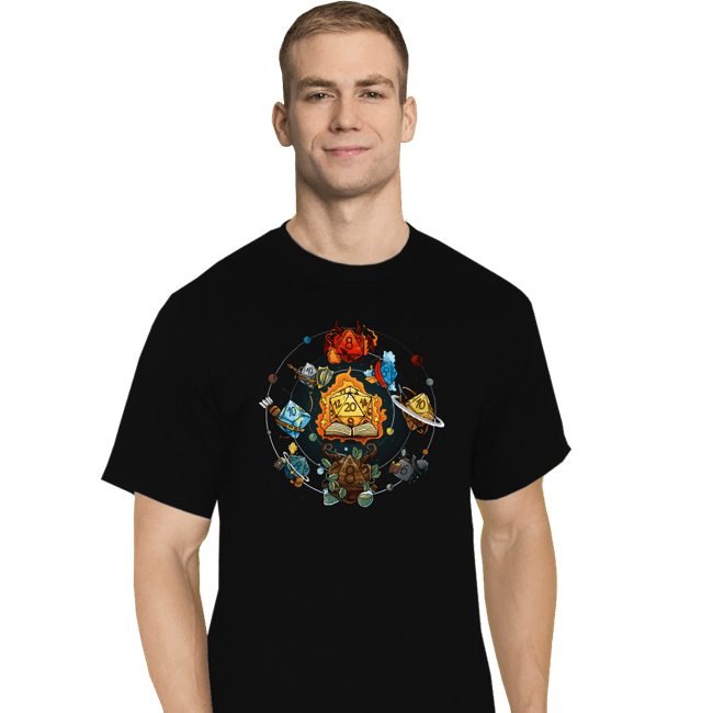 Secret_Shirts T-Shirts, Tall / Large / Black Dice System