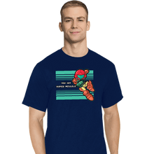 Load image into Gallery viewer, Daily_Deal_Shirts T-Shirts, Tall / Large / Navy Mega Missile!
