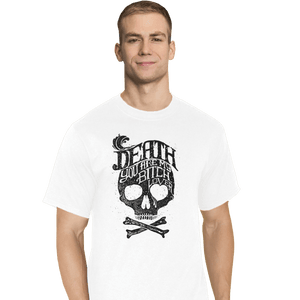 Shirts T-Shirts, Tall / Large / White Death Lover