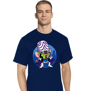 Secret_Shirts T-Shirts, Tall / Large / Navy Double Conqueror!