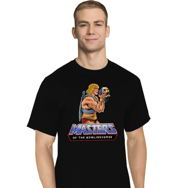 Secret_Shirts T-Shirts, Tall / Large / Black Masters Of The Bowlingverse