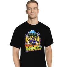 Load image into Gallery viewer, Daily_Deal_Shirts T-Shirts, Tall / Large / Black Back From The Future
