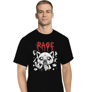 Shirts T-Shirts, Tall / Large / Black Rage Mood