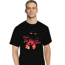 Load image into Gallery viewer, Daily_Deal_Shirts T-Shirts, Tall / Large / Black Inner Peace
