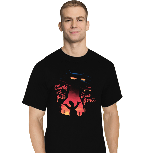 Daily_Deal_Shirts T-Shirts, Tall / Large / Black Inner Peace