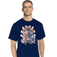 Load image into Gallery viewer, Secret_Shirts T-Shirts, Tall / Large / Navy Battle Of Destiny
