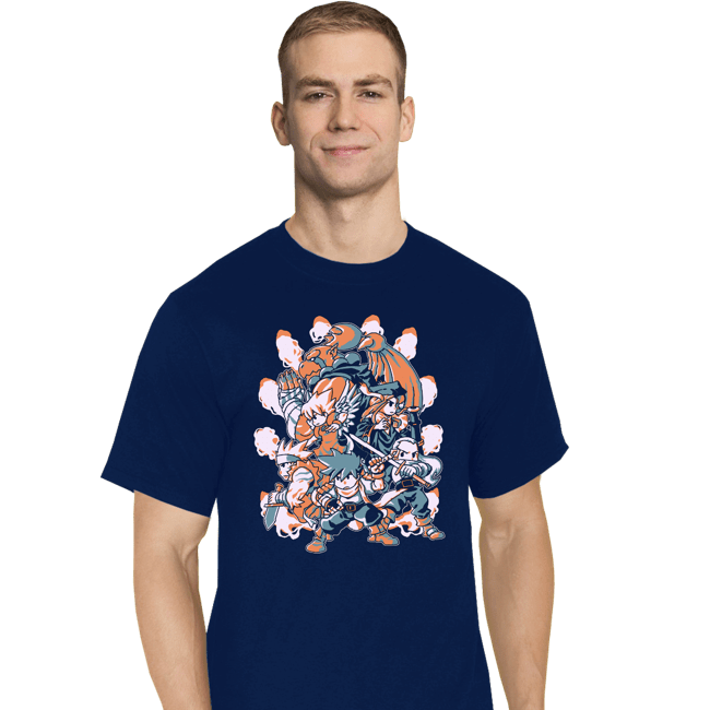 Secret_Shirts T-Shirts, Tall / Large / Navy Battle Of Destiny