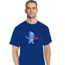 Load image into Gallery viewer, Shirts T-Shirts, Tall / Large / Royal Blue Neverheart
