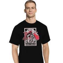 Load image into Gallery viewer, Shirts T-Shirts, Tall / Large / Black Join Black Eagles

