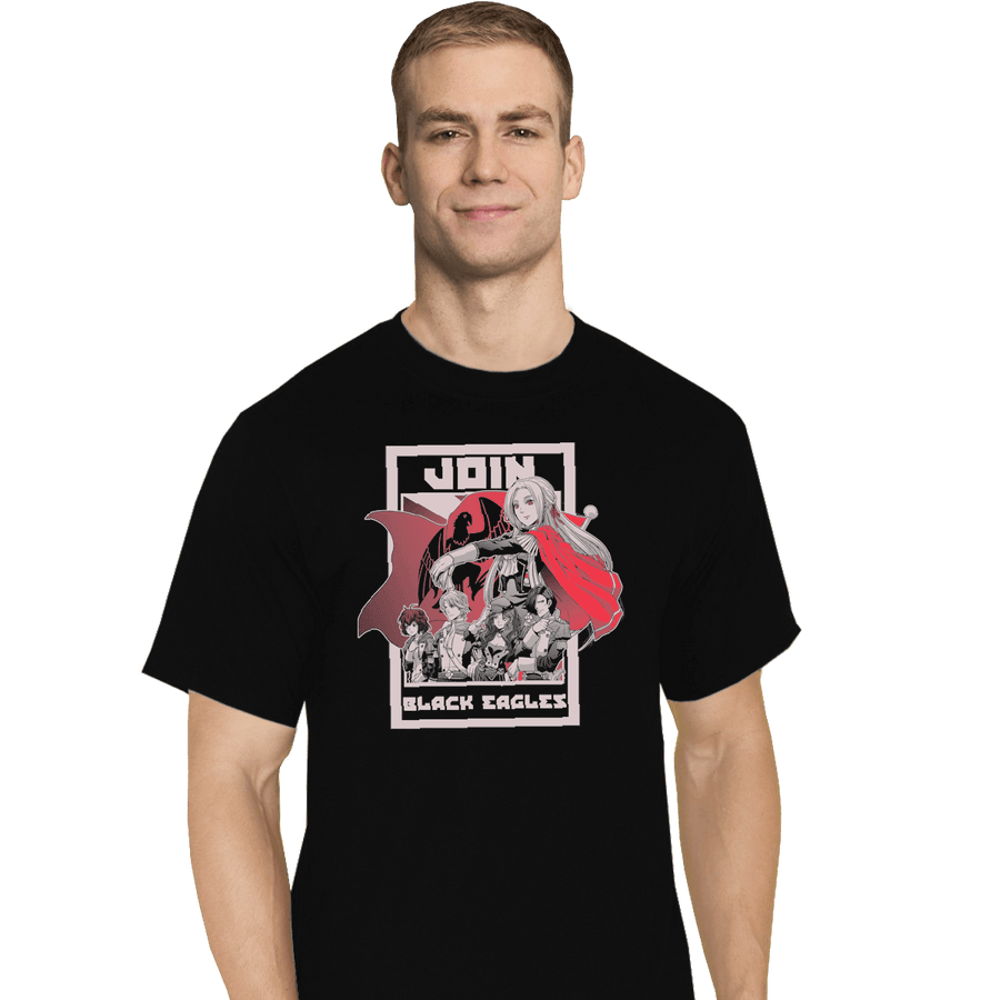 Shirts T-Shirts, Tall / Large / Black Join Black Eagles