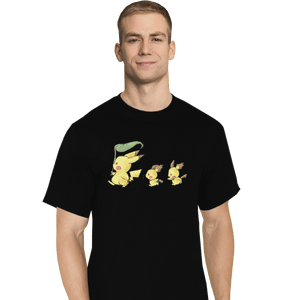 Shirts T-Shirts, Tall / Large / Black Pika Pika
