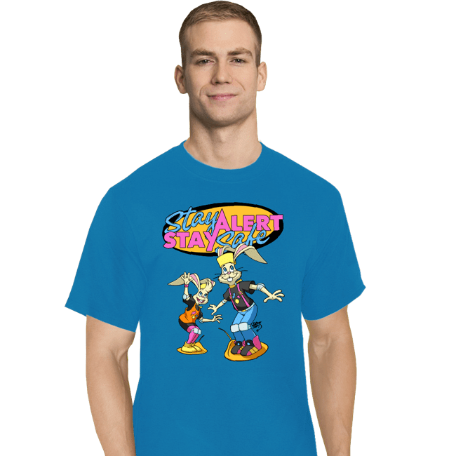 Daily_Deal_Shirts T-Shirts, Tall / Large / Royal Blue Stay Safe!