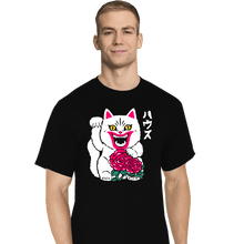 Load image into Gallery viewer, Daily_Deal_Shirts T-Shirts, Tall / Large / Black Lucky Hausu
