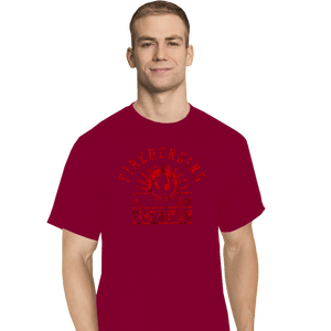 Shirts T-Shirts, Tall / Large / Red Fire Bending