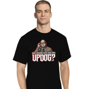Shirts T-Shirts, Tall / Large / Black Updog