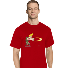 Load image into Gallery viewer, Shirts T-Shirts, Tall / Large / Red Sonic Bravo
