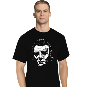 Shirts T-Shirts, Tall / Large / Black Shape Of Myers