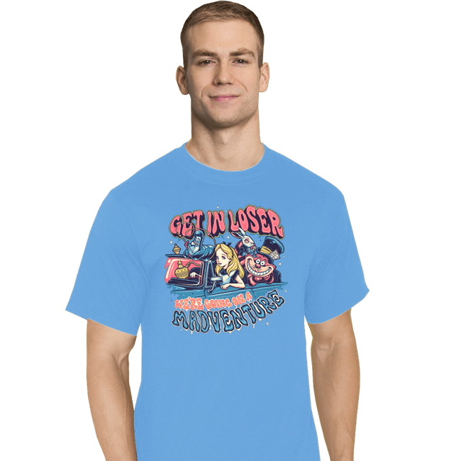 Daily_Deal_Shirts T-Shirts, Tall / Large / Royal Blue Madventure