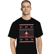 Load image into Gallery viewer, Shirts T-Shirts, Tall / Large / Black Festive Duck Hunt
