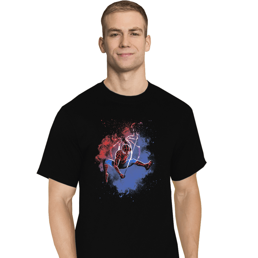 Shirts T-Shirts, Tall / Large / Black Soul Of Spider