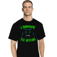Load image into Gallery viewer, Secret_Shirts T-Shirts, Tall / Large / Black Survive The Nothing
