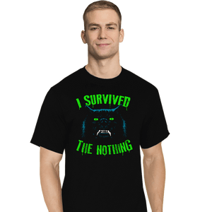 Secret_Shirts T-Shirts, Tall / Large / Black Survive The Nothing