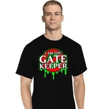 Load image into Gallery viewer, Daily_Deal_Shirts T-Shirts, Tall / Large / Black The Gatekeeper
