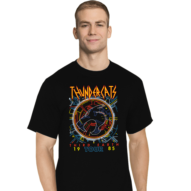 Secret_Shirts T-Shirts, Tall / Large / Black Thundercats Tour