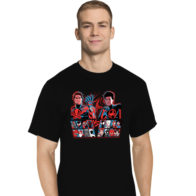 Daily_Deal_Shirts T-Shirts, Tall / Large / Black Spider Fighter