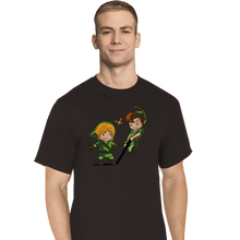 Load image into Gallery viewer, Shirts T-Shirts, Tall / Large / Black Suitable Shadow
