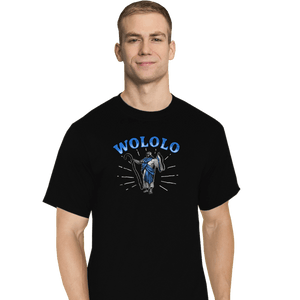 Daily_Deal_Shirts T-Shirts, Tall / Large / Black Wololo