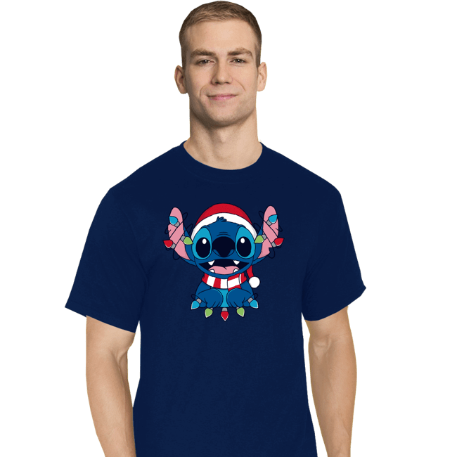 Secret_Shirts T-Shirts, Tall / Large / Navy Ohana Christmas Holiday