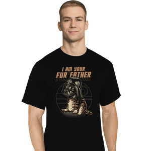 Daily_Deal_Shirts T-Shirts, Tall / Large / Black Vader Cat