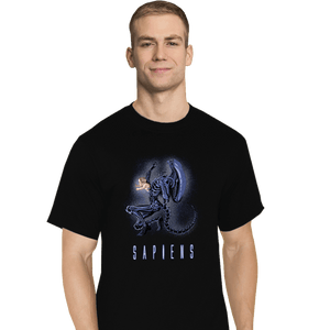 Shirts T-Shirts, Tall / Large / Black Sapiens