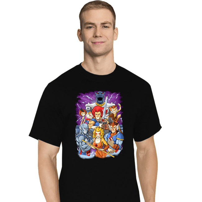 Daily_Deal_Shirts T-Shirts, Tall / Large / Black Hear The Roar