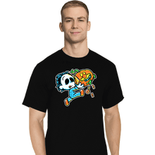 Load image into Gallery viewer, Secret_Shirts T-Shirts, Tall / Large / Black Super Halloween Boy
