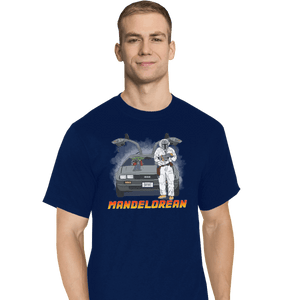 Shirts T-Shirts, Tall / Large / Navy Mandelorean