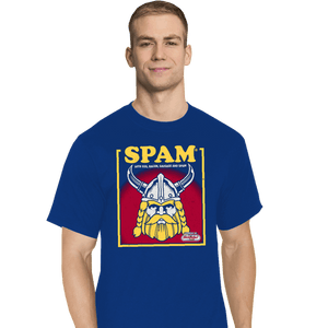 Daily_Deal_Shirts T-Shirts, Tall / Large / Royal Blue Spam