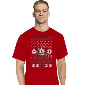 Shirts T-Shirts, Tall / Large / Red Vader Christmas