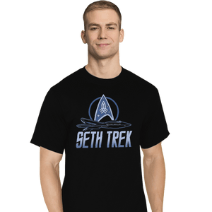 Shirts T-Shirts, Tall / Large / Black Seth Trek