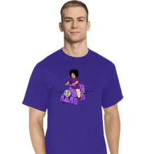 Load image into Gallery viewer, Shirts T-Shirts, Tall / Large / Royal Blue Purple Train
