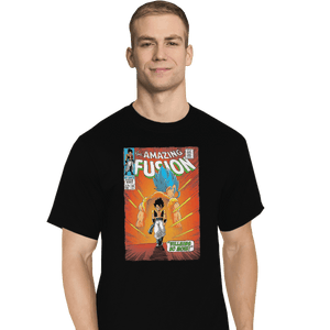 Shirts T-Shirts, Tall / Large / Black The Amazing Fusion