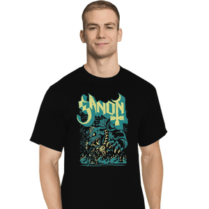Shirts T-Shirts, Tall / Large / Black Monstrous Prince Of Darkness