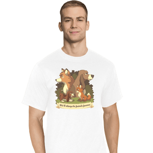 Shirts T-Shirts, Tall / Large / White Forever Is A Long Time