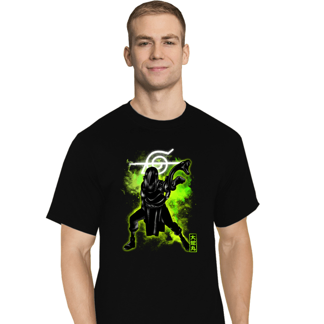 Shirts T-Shirts, Tall / Large / Black Cosmic Snake