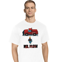 Load image into Gallery viewer, Daily_Deal_Shirts T-Shirts, Tall / Large / White Plowkira
