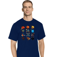 Load image into Gallery viewer, Shirts T-Shirts, Tall / Large / Navy Dice Roles
