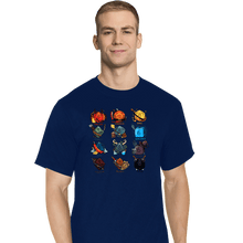 Load image into Gallery viewer, Shirts T-Shirts, Tall / Large / Navy Dice Roles
