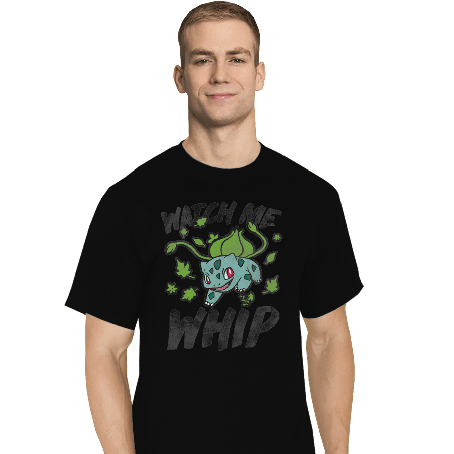 Shirts T-Shirts, Tall / Large / Black Watch Me Whip